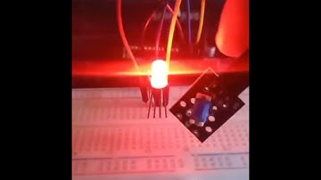 KY-020 Tilt Switch Module Control RGB