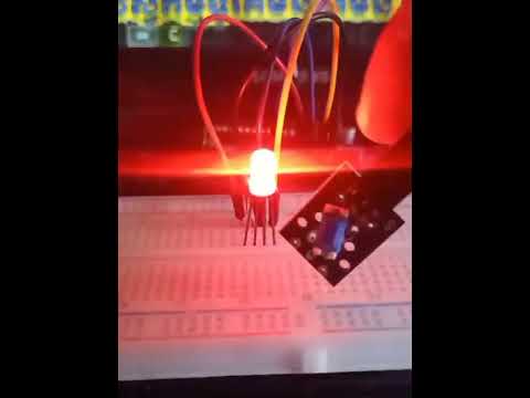 KY-020 Tilt Switch Module Control RGB