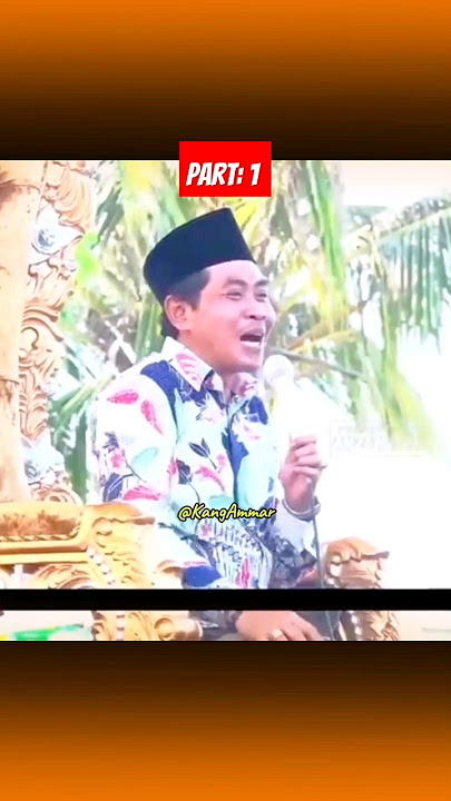 PENTINGNYA KERUKUNAN 1/5 #ceramahlucu #khanwarzahidlucubanget #khanwarzahidlucu #lucu #pengajian