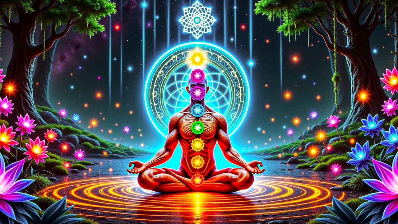 Частота 1111 Гц открывает все 7 чакр, очищает энергетику всего тела, очищает ауру, исцеляет чакры