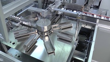 PMX/1 - Intermittent motion horizontal cartoner for glass bottles