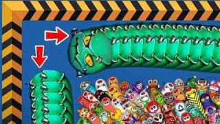 WORMS ZONES IO is 🐍 BEST GAMING 2026 }{ TOP ONE SNAKE 🐍 KILLER }{ #787. screenshot 2