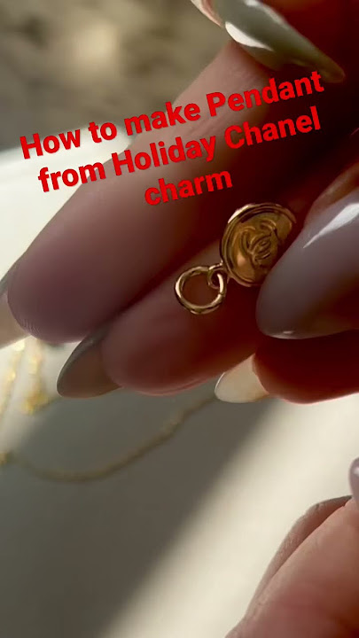 Chanel Holiday Charm Diy