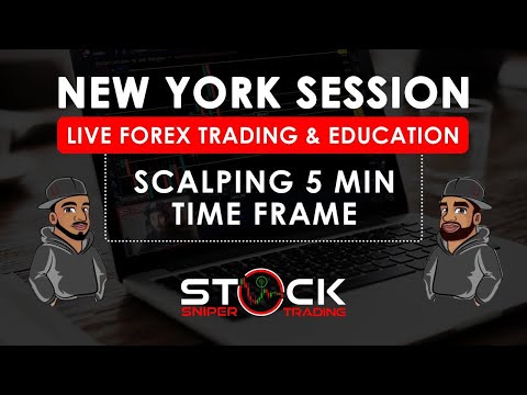 Live Forex Trading –  New York Session – Scalping 5 Minute TF
