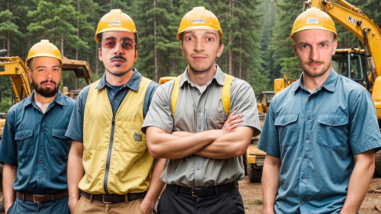 4 OPERAI AGGIUSTANO STRADE NEI BOSCHI w/Dread - Rohn - Gabbo - Delux