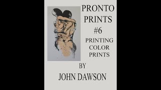Pronto Prints #6 Printing Color Prints