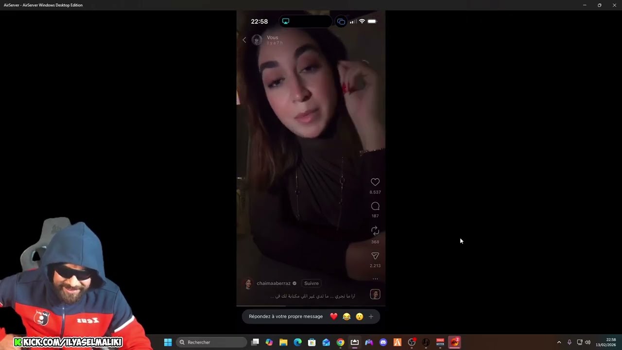 ilyas elmalki réaction 🤣 الموت ديال الضحك مع المالكي 🔥😜