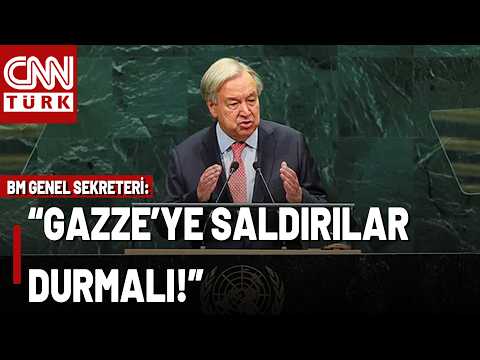 BM Genel Sekreteri Guterres’ten Veda Konuşması: "Gazze'deki Yıkım Gördüklerimin Ötesinde"