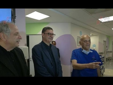 ملعب الشاطر زيارة الأهلي لمستشفى مجدي يعقوب في أسوان