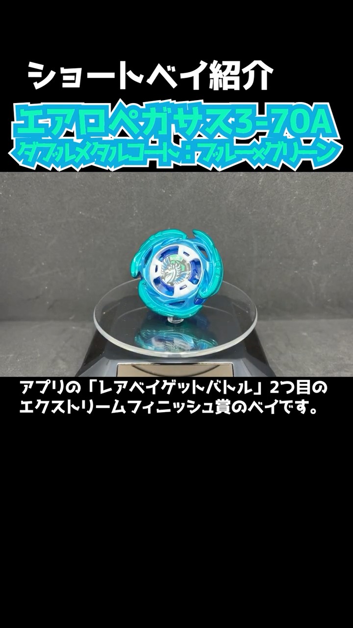 ショートベイ紹介 エアロペガサス3-70A ダブルメタルコート