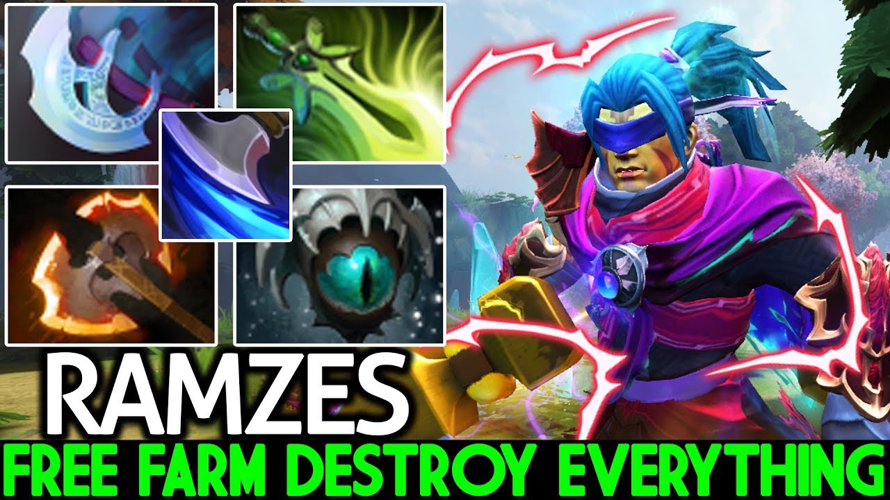 Ramzes [Anti Mage] When AM Free Farming You Are Done WTF Game 7.21 Dota 2 - YouTube
