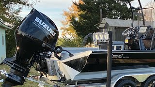 Suzuki 150 outboard oil change quick run down