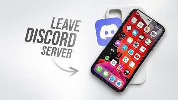 How to Leave a Discord Server on iPhone (tutorial)