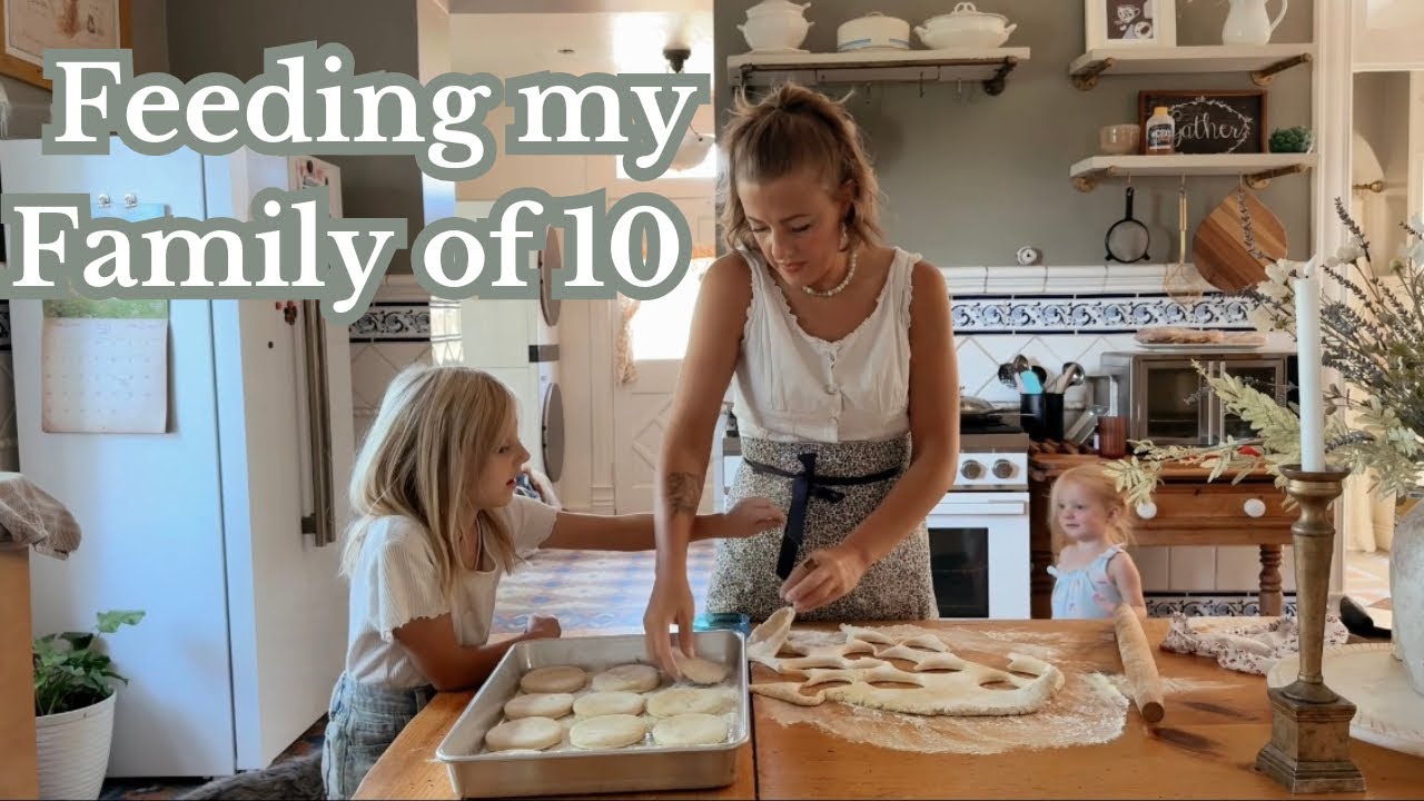 Making Food for 10 | My day of Cooking and Baking 