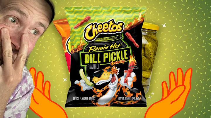 Cheetos DILL PICKLE Flamin’ Hot Flavor Review!