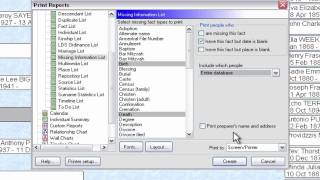 Locating Events that Lack Date Information in RootsMagic 3