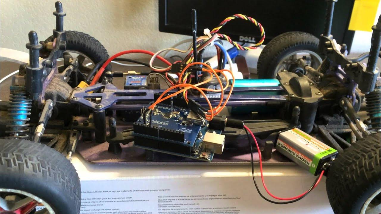 Control an RC car with a PS3 controller, Arduino UNO, USB host shield ...
