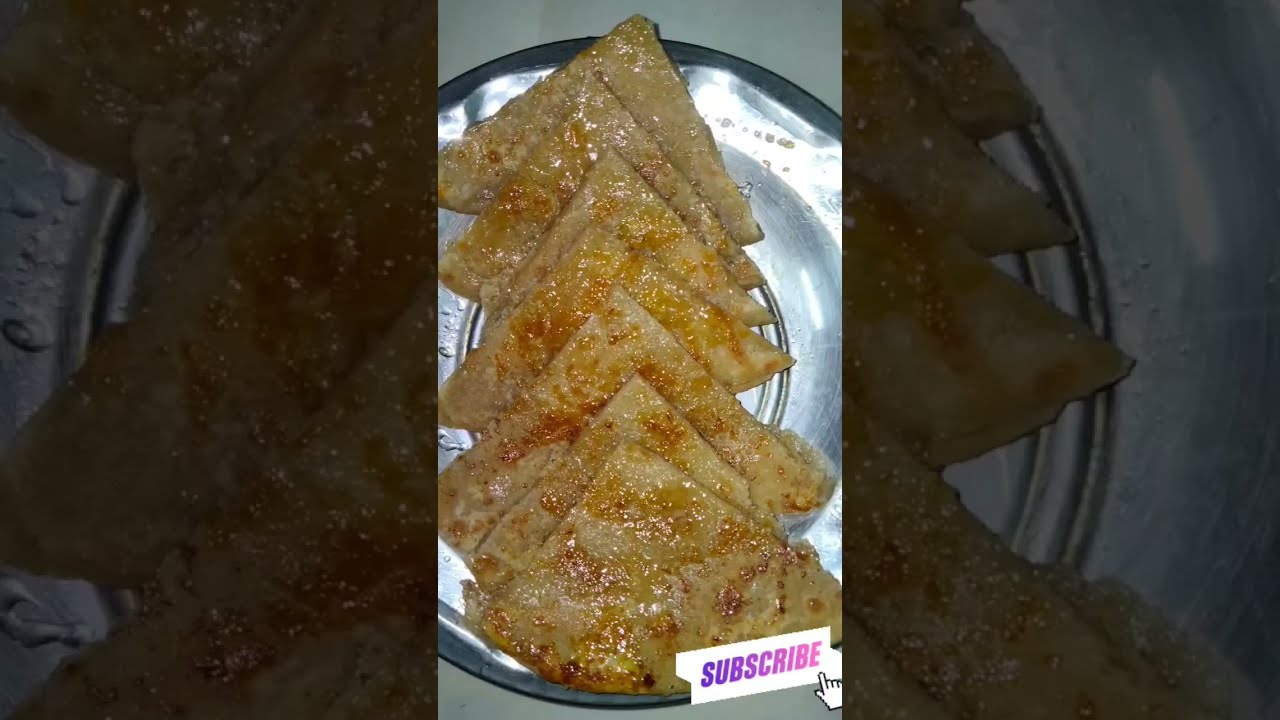 இனிப்பு சப்பாத்தி / Sugar stuffed chapathi / Sweet chapathi / simple and easy dinner 