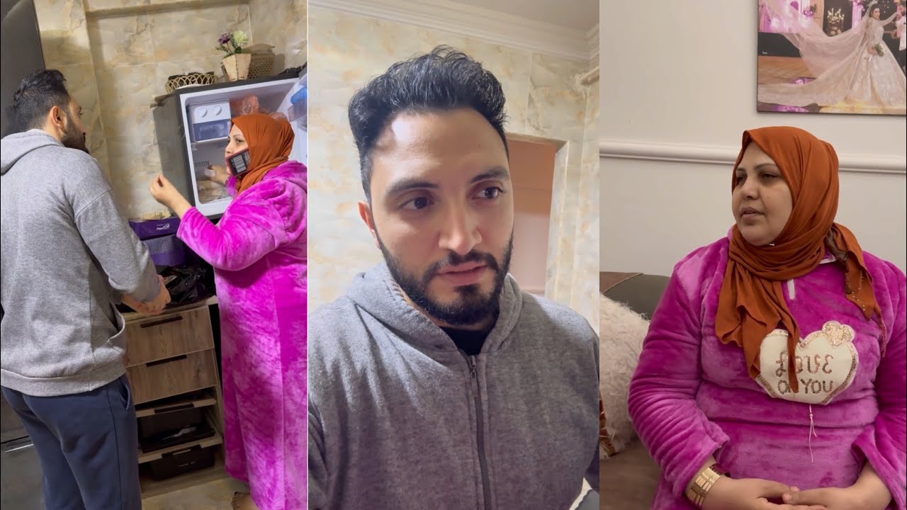 لما حماتك تجيلك وتفتح تلاجتك وتاخد حاجات منها للبيت