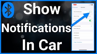 How To Show iPhone Notifications In Your Car