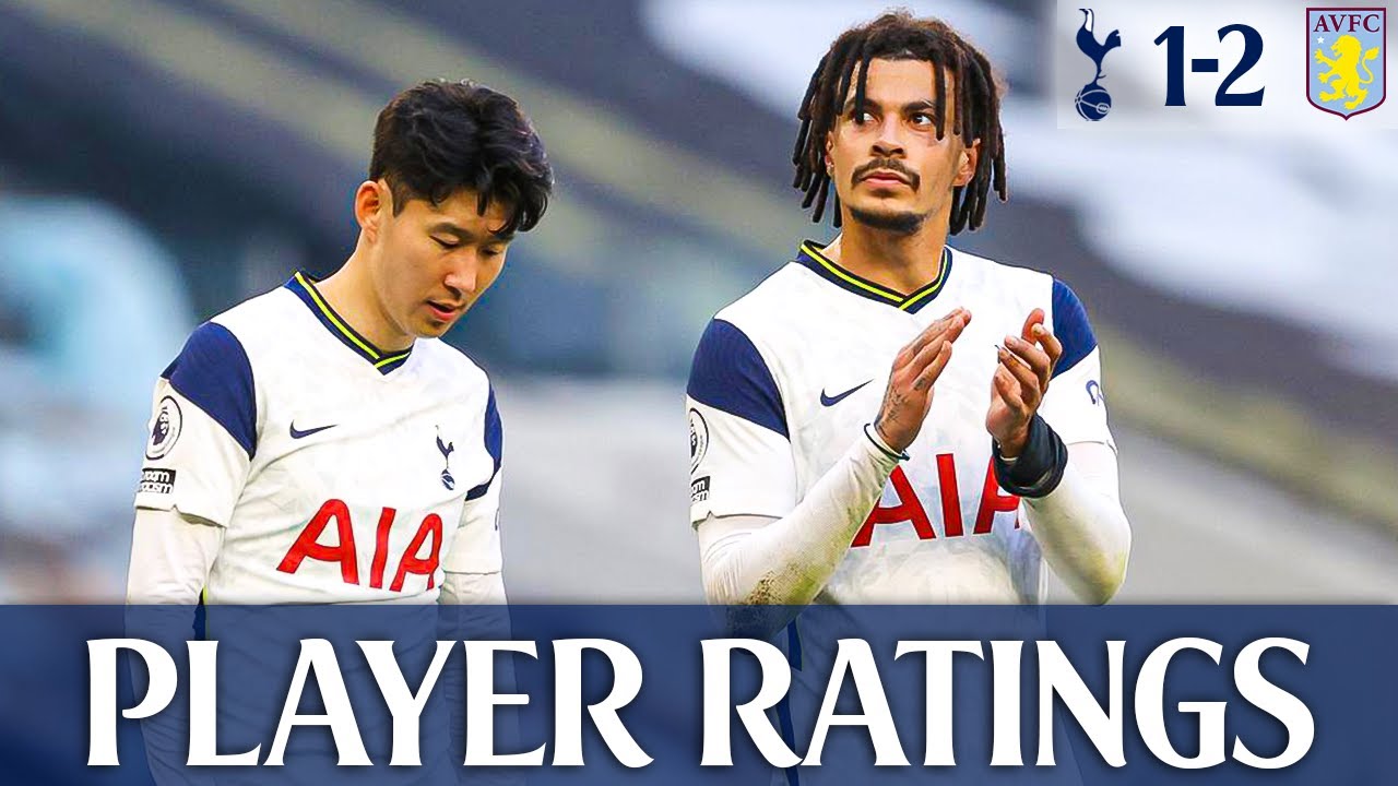 Tottenham 12 Aston Villa [PLAYER RATINGS] YouTube