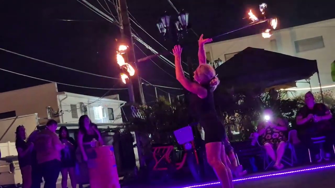 Steph Spinnin Fire Staff 🔥 🔥 🔥