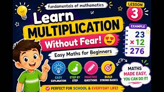 Multiplication is easier than you think 🤔- Fundamentals of mathematics-English