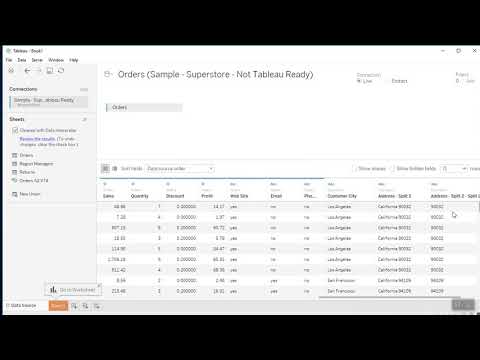 Part 3: Using Split and Custom Split in Tableau Desktop