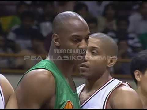 GAME 4 ALASKA VS SHELL 1ST QUARTER 1996 PBA COMMISSIONERS CUP
