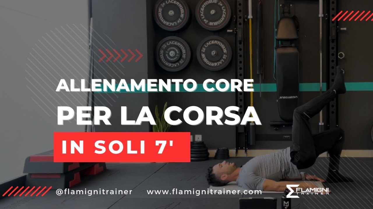 Come allenare il CORE per la corsa - YouTube