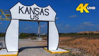 Route 66 Kansas 4K Driving Tour | Galena & Baxter Springs