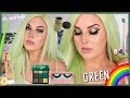 GREEN Makeup Tutorial 