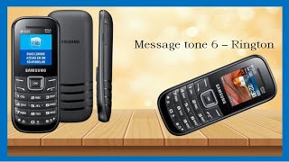 Message tone 6 - Samsung E1207 Ringtone