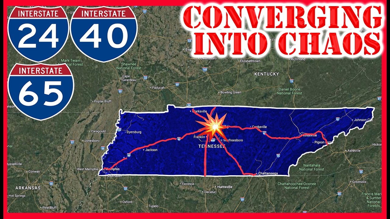 Почему система автомагистралей Нэшвилла — это катастрофа, и Теннесси не может её исправить