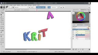 Krita: New Layers Docker design and Color Filtering