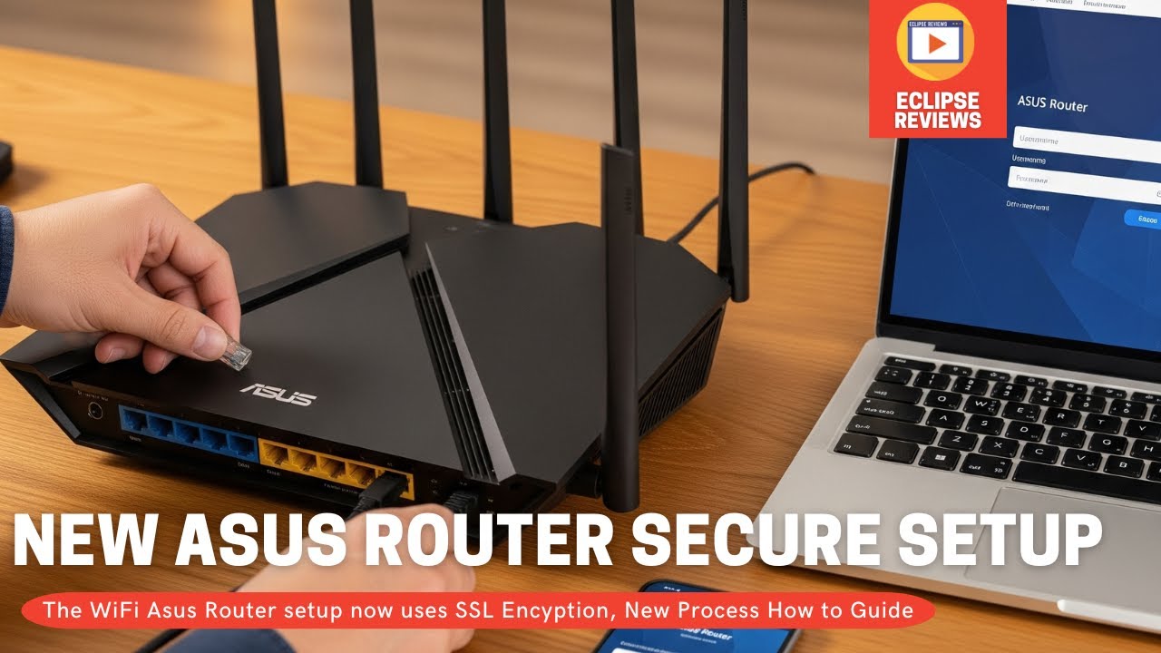 How To Set Up Your Asus Router The Secure Way! - YouTube