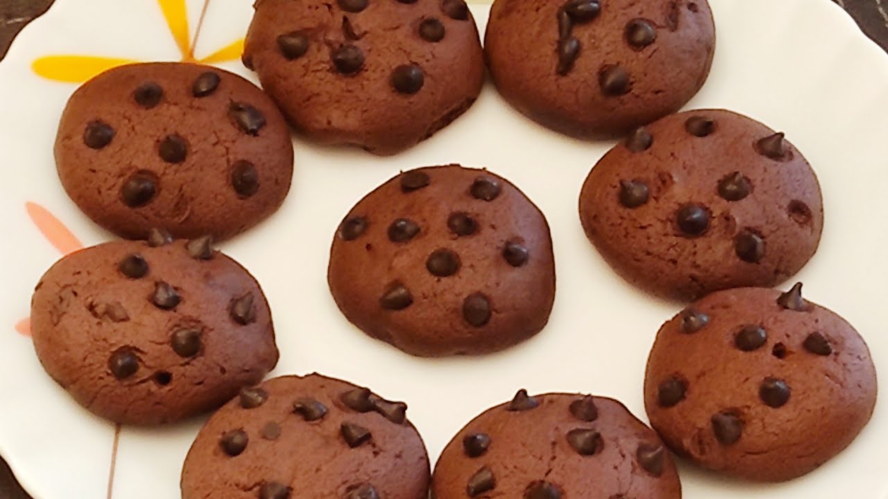 Easy Double Chocolate Cookies Recipes at Home How to make best Double