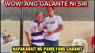 WOW!ANG GALANTE NI SIR. NAPAKABAIT NG PAMILYANG CABAHIT. #pugongbyahero #pbteamdavao