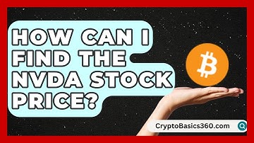 How Can I Find the NVDA Stock Price? | Stock and Options Playbook