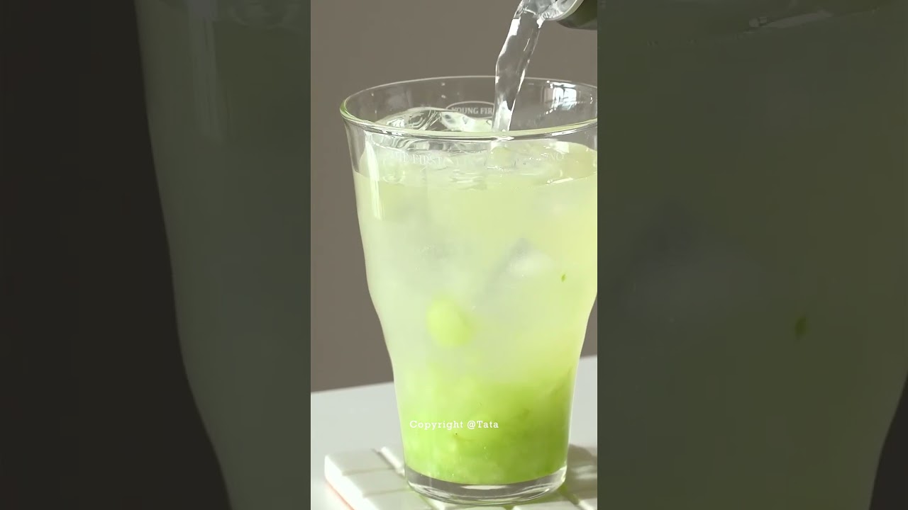 青提柠檬冰茶 Making Aesthetic Drinks 高顏值自製飲品 