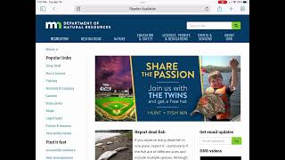 How to use Minnesota DNR trail maps. Free app and Free maps