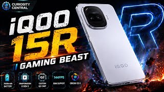 iQOO 15R 🔥 Gaming Beast | 7600mAh ⚡ 144FPS BGMI | Snapdragon 8 Gen 5 #iQOO15R