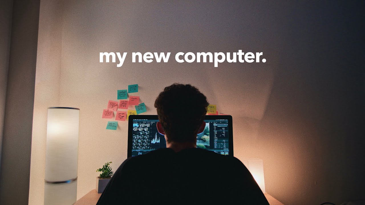 my new computer - YouTube