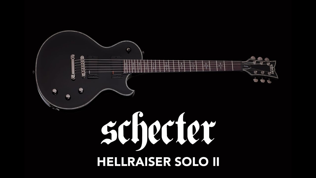 schecter solo ii hellraiser