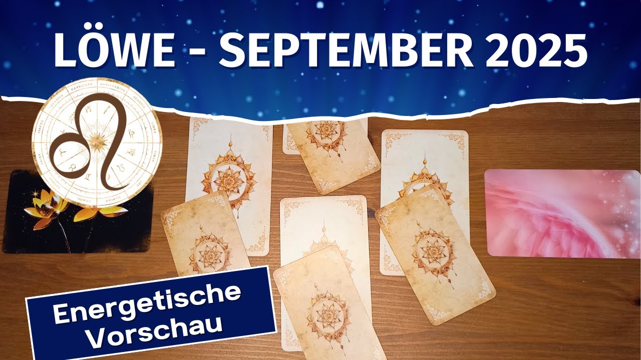 Löwe: Du hast eine wichtige Erkenntnis! September 2025 | Tarotlegung | Kartenlegung | Orakel | Tarot