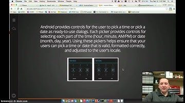 Android Basics   User Input   Presentation