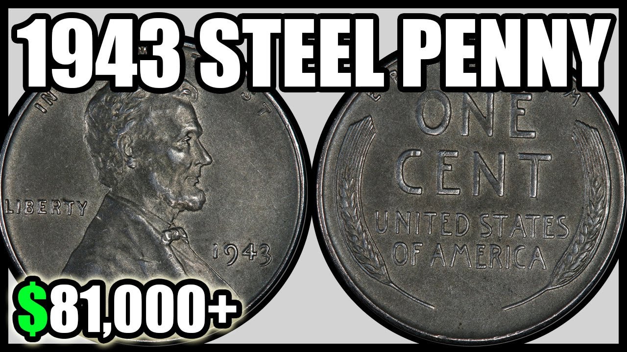  1943 Tribute Steelie WWII Steel Penny Coin Clad in