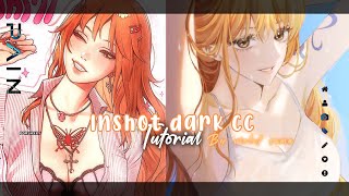 INSHOT DARK CC TUTORIAL #inshot #tutorial #fypシ゚viral 