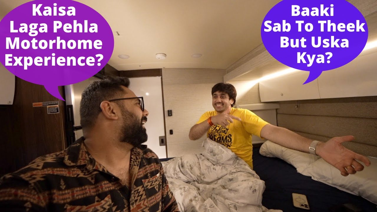 Boys Motorhome Trip Ki Pehli Raat With 