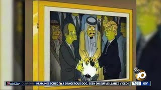 2002 Simpsons episode predicted Trump orb encounter?